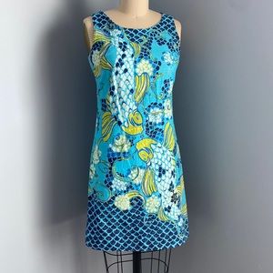 Lilly Pulitzer blue shift dress size 0
